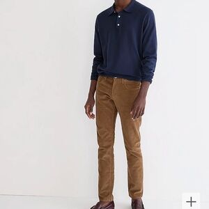 Men’s J. Crew 770™ Straight-fit Pant in Brown Corduroy Size 34 x 30
